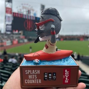 San Francisco Giants Lou Seal Splash Hits Counter Bobblehead 5/20/23 SGA